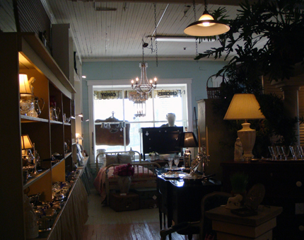 Just one of the many rooms inside