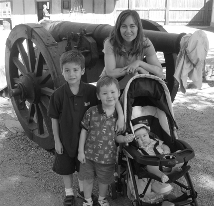 My husband said he took a picture in front of this very cannon during his 7th grade field trip here!