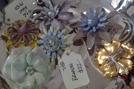 A bunch of vintage enamel pins