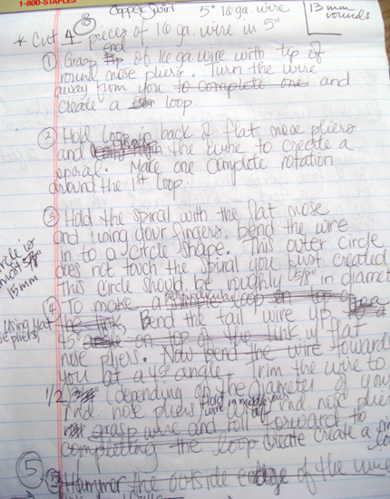 The old-fahioned way...writing then typing.