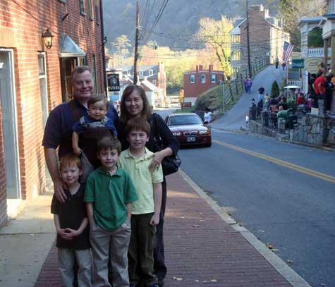 The crew in Harper's Ferry, WV...a city rich with American History