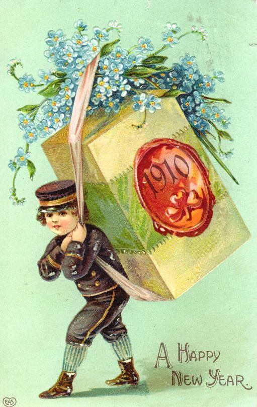 new-years-vintage-postcard