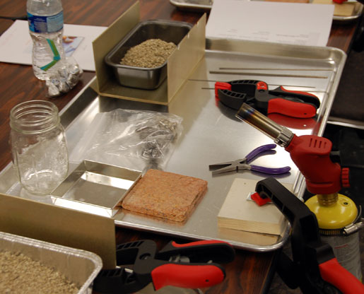 Individual torch set-up