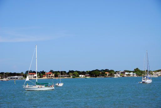 A serene view of St. Augustine