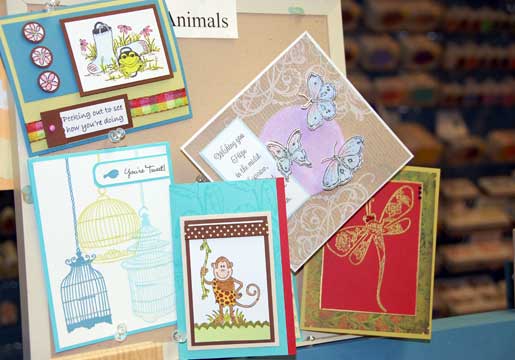 Samples at Angela's Happy Stamper