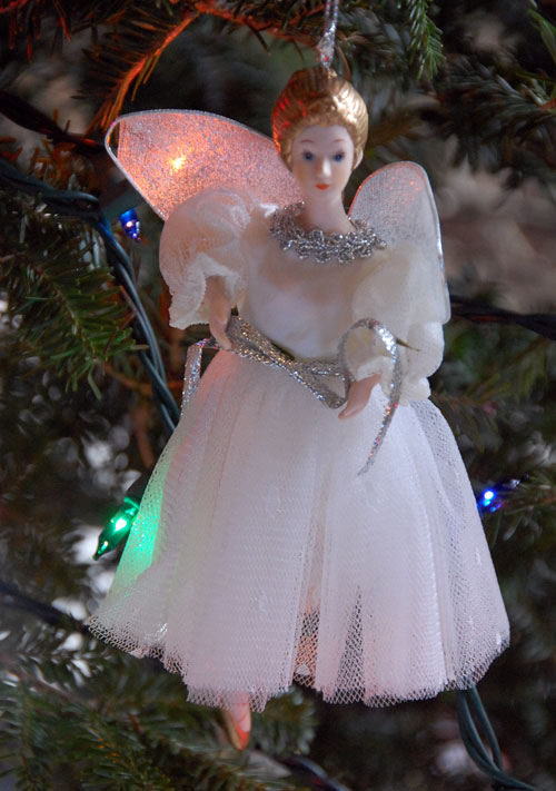 An angle my parents brought back from England