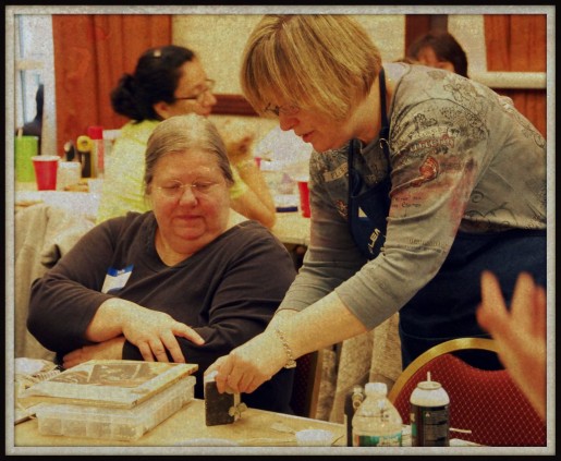 Lois and Cynthia.  Cynthia has started a Metal Magic Yahoo group!