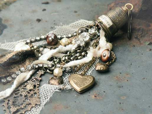 Heartstrings tassle by Diane Cook