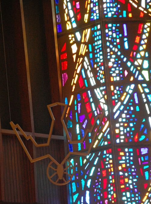 John and Aida's Wedding Stained Glass