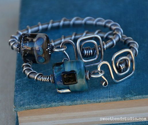 Front-and-Center-Bangles by Cindy Wimmer