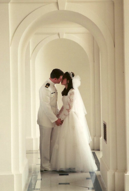 Our USNA Wedding, 1995