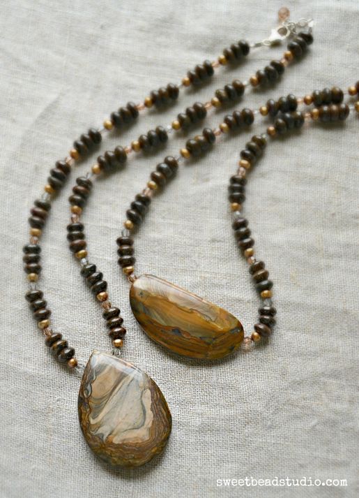Royal Sahara Jasper necklaces