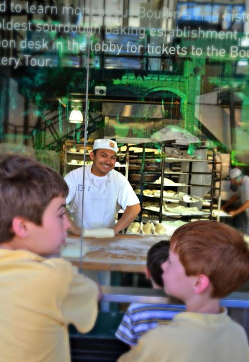 Boudin's sour dough bread - San Francisco