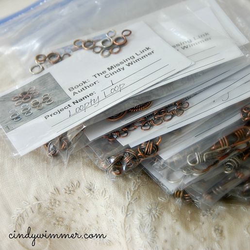 Wire links for "The Missing Link" by Cindy Wimmer