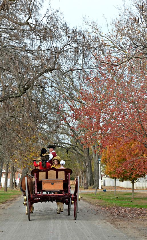 Colonial Williamsburg in the Fall