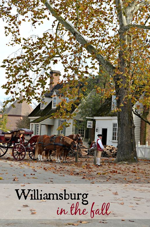 Colonial Williamsburg in the Fall