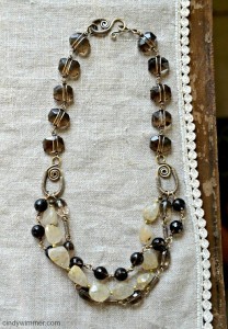 Wirework necklace by Cindy Wimmer