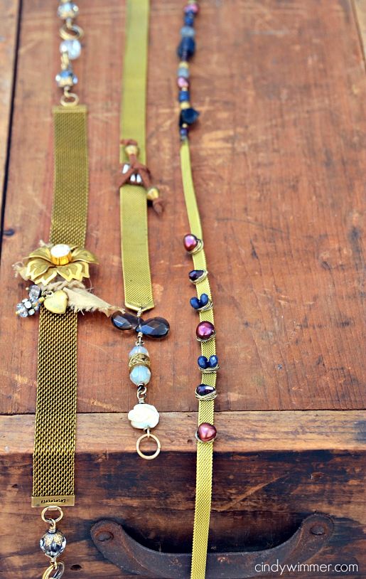 Vintage Mesh Bracelets by Cindy Wimmer