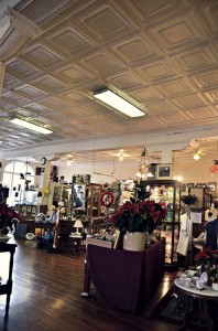 Cambria Antqiues tin ceiling