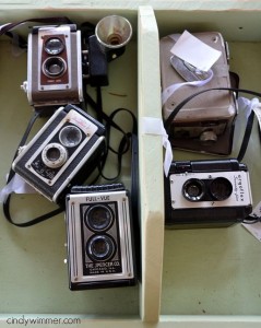 Vintage cameras